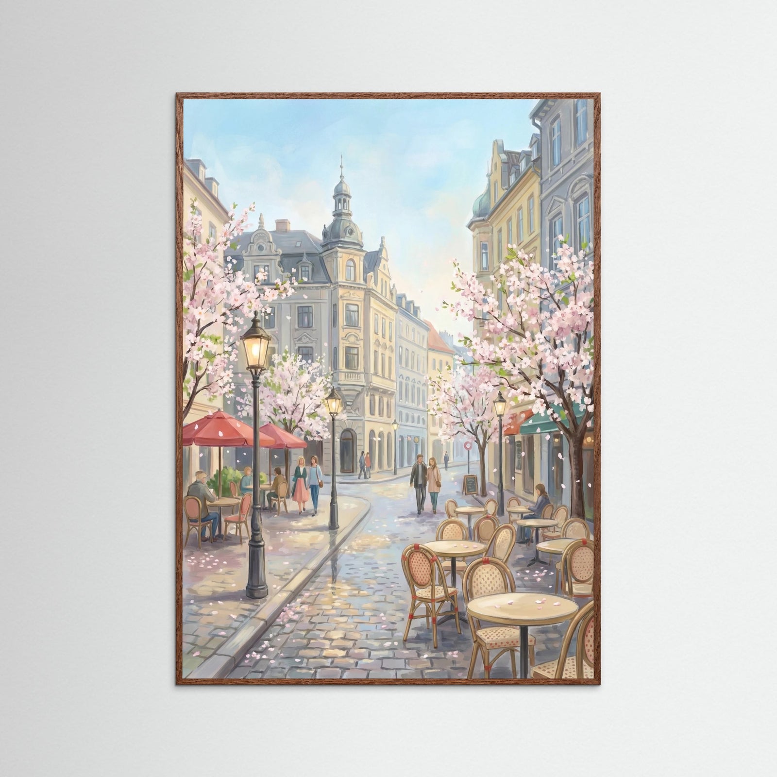 Oak Dark City Square Spring