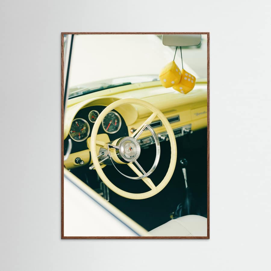 Classic Car VI Poster – plakat og kunsttryk