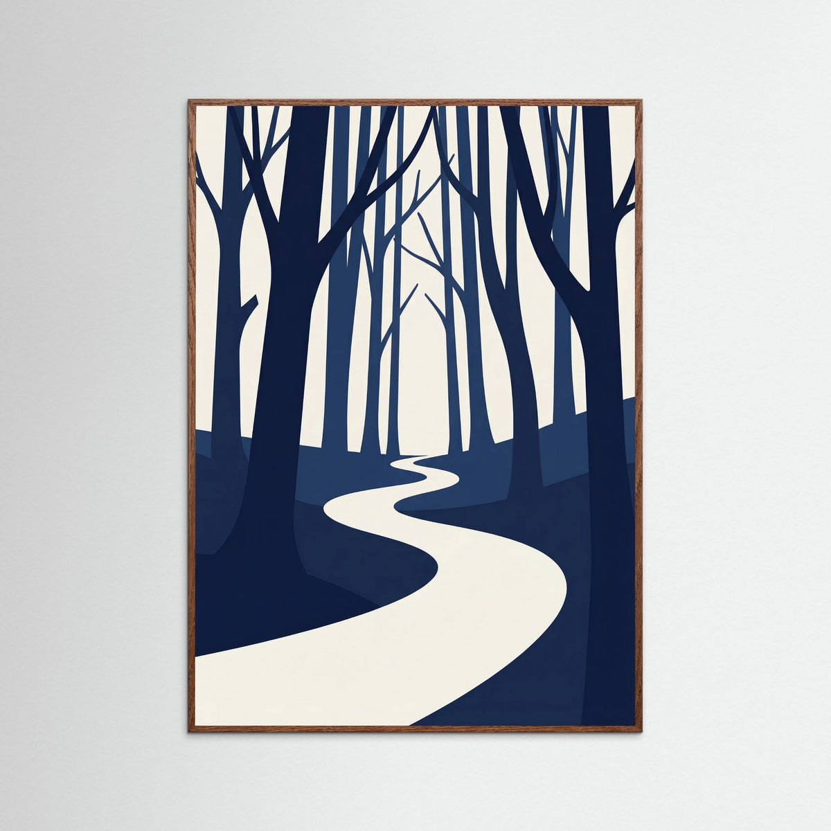 Oak Dark Coastal Perspective