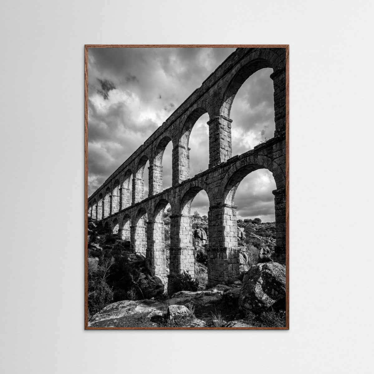 Oak Dark Coastal Serenity