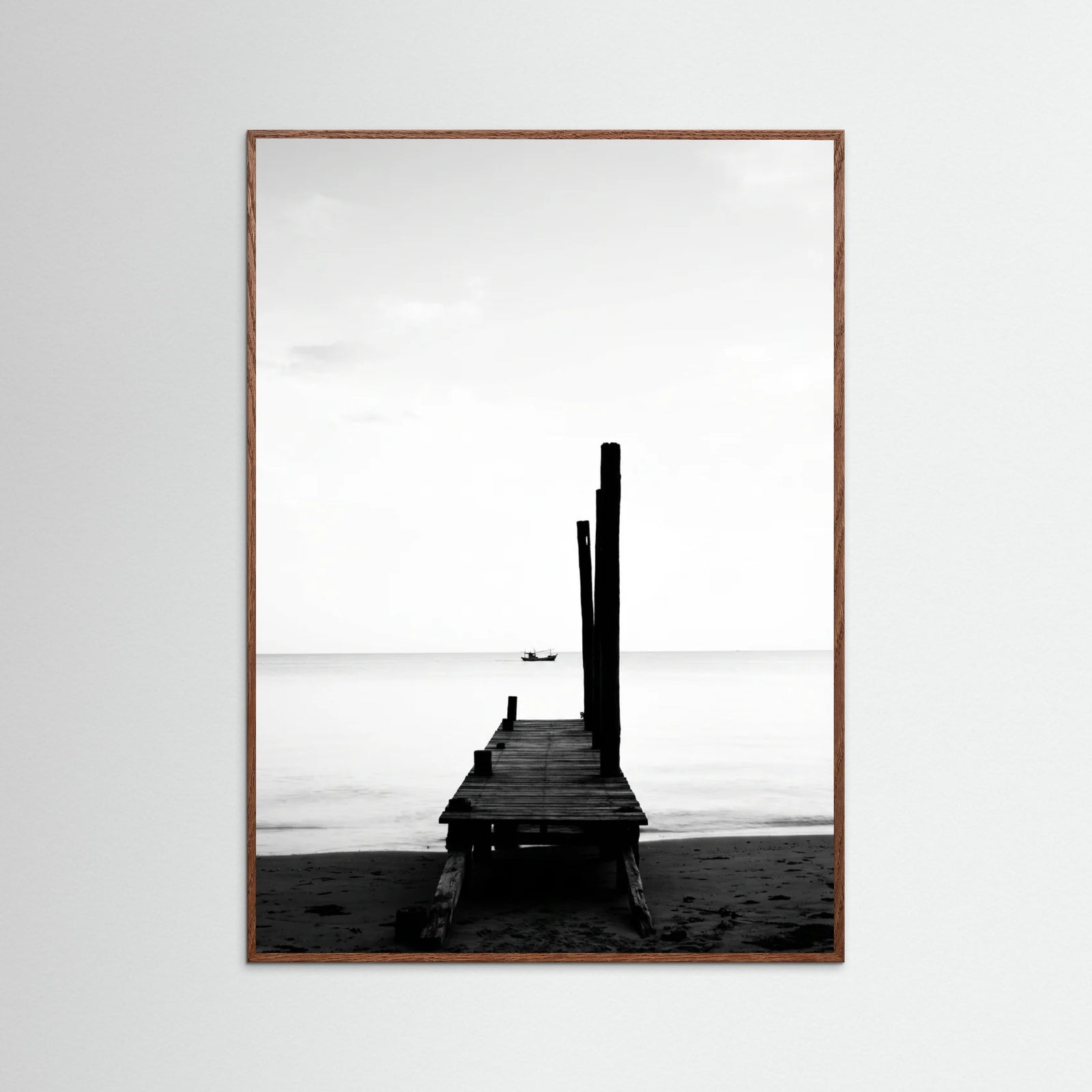 Oak Dark Coastal Silhouettes