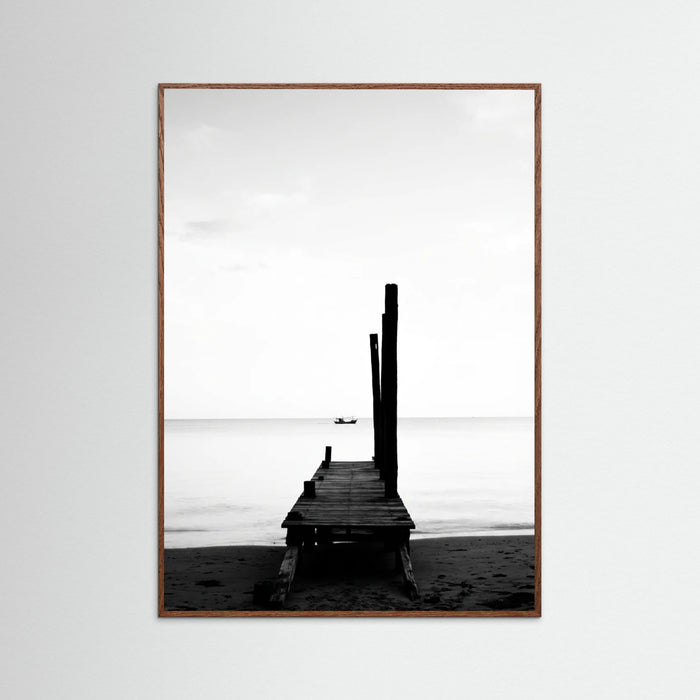 Oak Dark Coastal Silhouettes