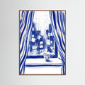 Oak Dark Cobalt Contemplation
