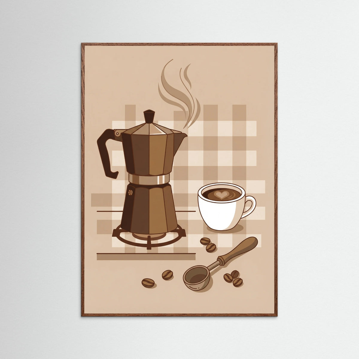 Oak Dark Coffee Essentials