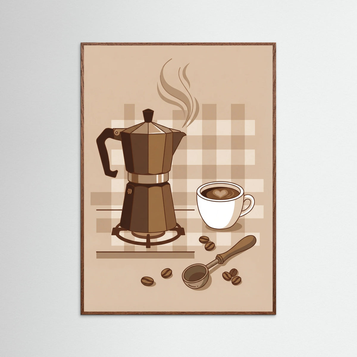 Oak Dark Coffee Essentials