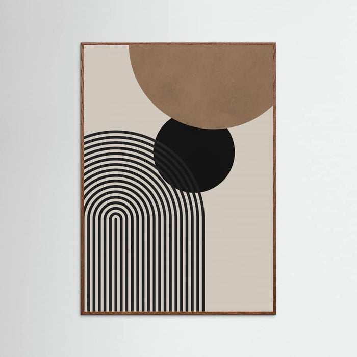Poster Composition lines and circles 4 – poster e stampa artistica