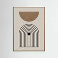 Composition lines and circles 5 Poster – plakat og kunsttryk