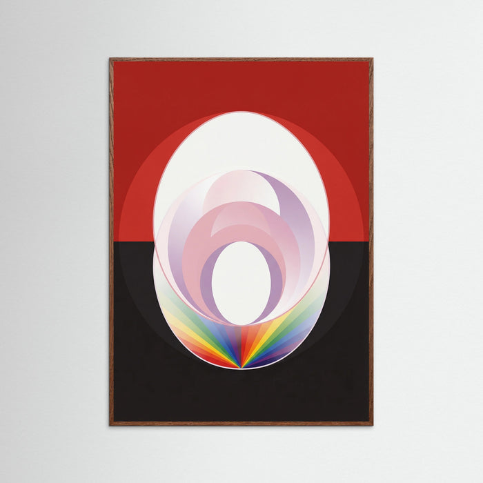 Oak Dark Concentric Radiance