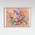 Oak Dark Confetti Garden I Poster