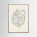 Oak Dark Connected Faces