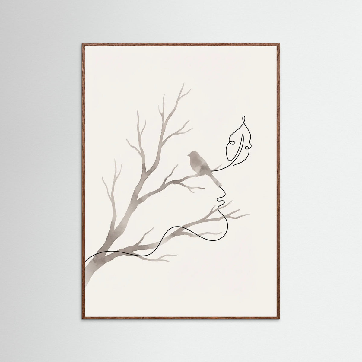 Oak Dark Connected Form