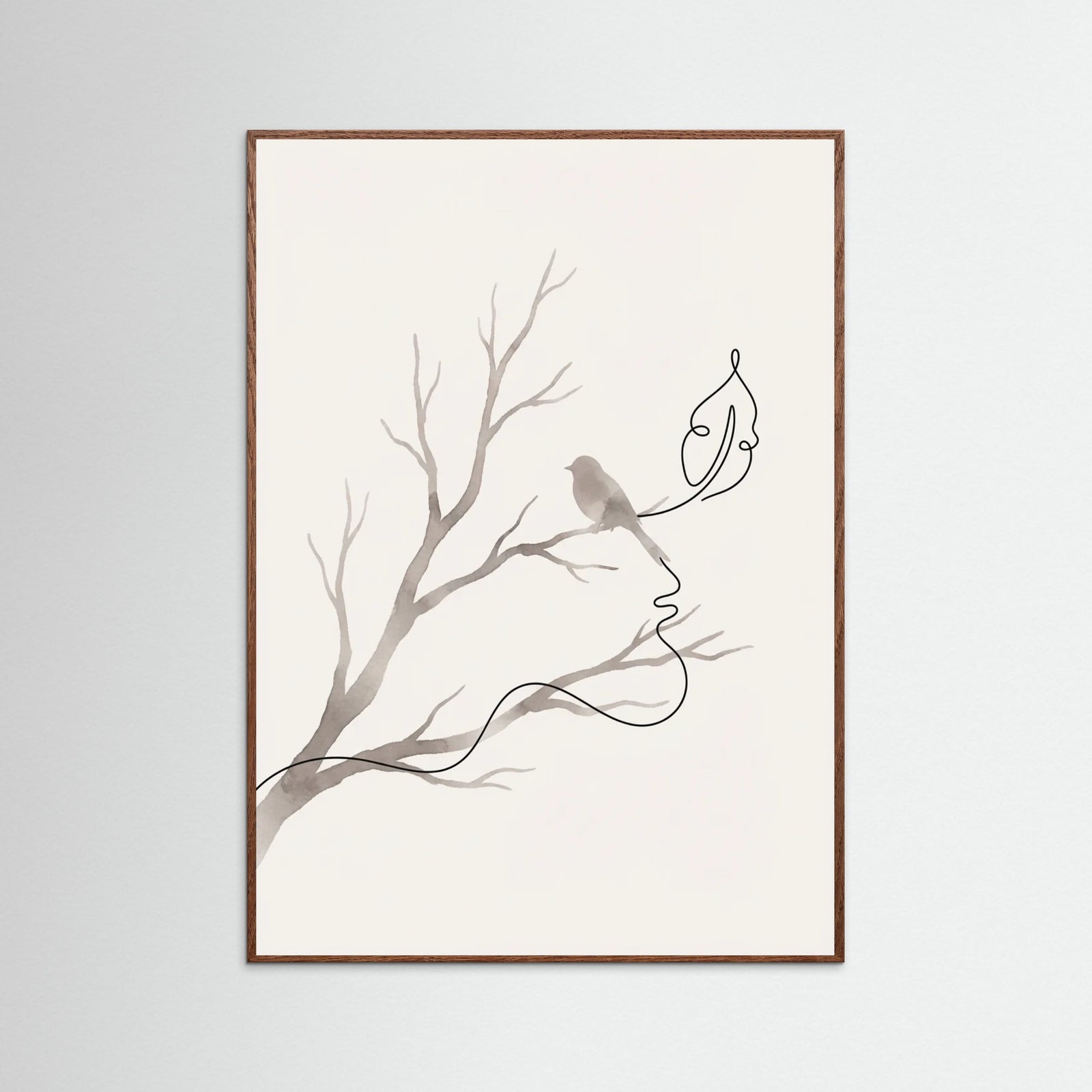 Oak Dark Connected Form