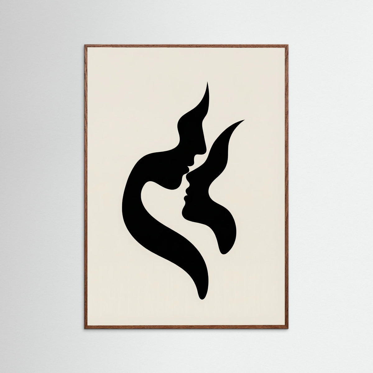 Oak Dark Connected Hands