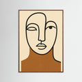 Oak Dark Contour Portrait