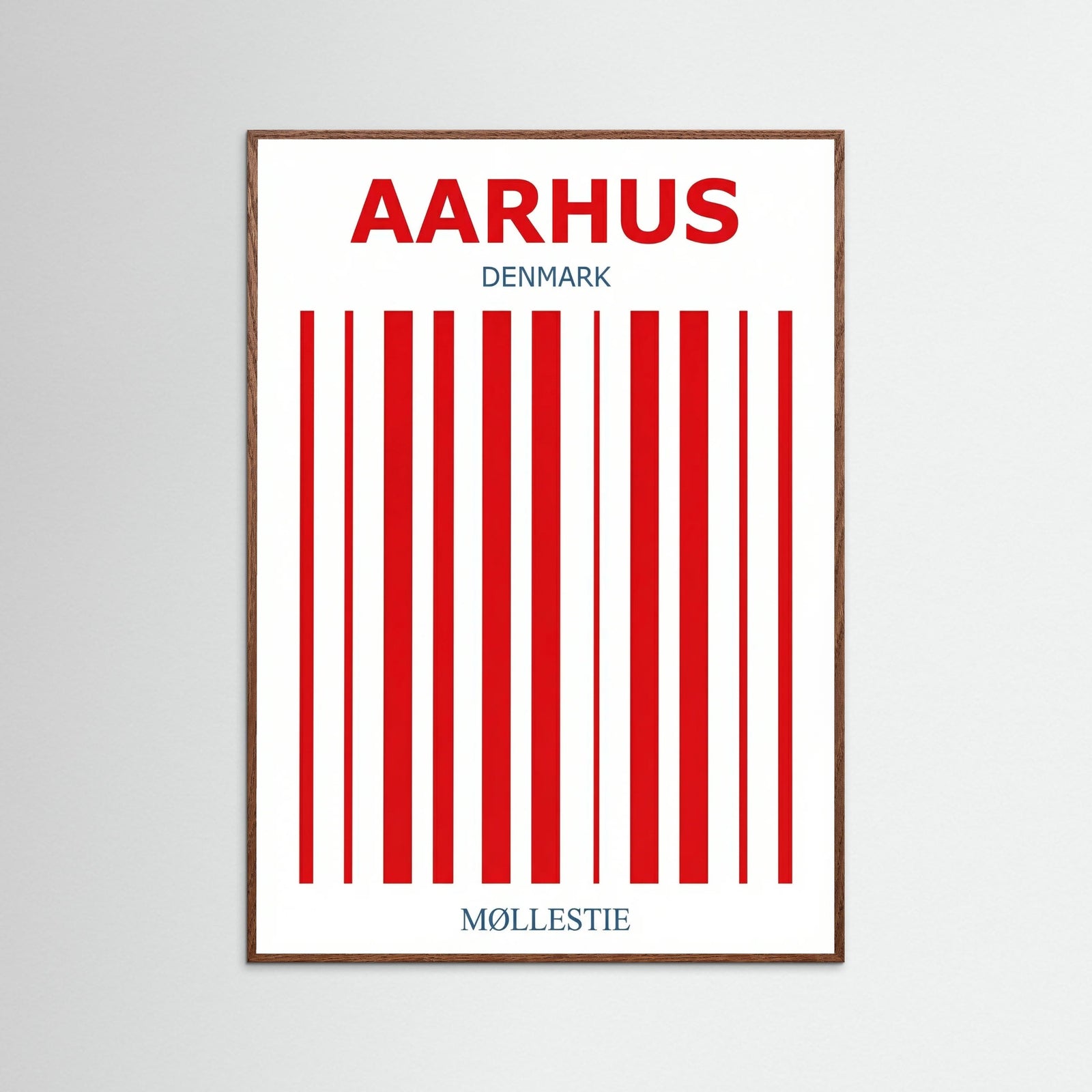 Oak Dark Copenhagen Stripes