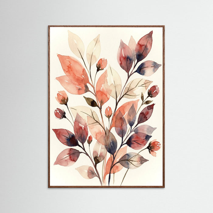 Oak Dark Coral Bloom