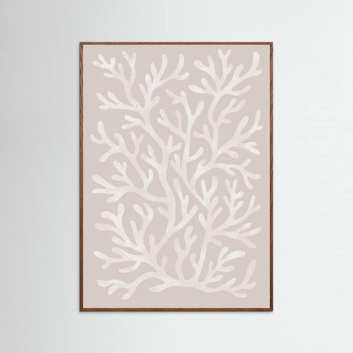 Coral pattern II Poster – poster and art print