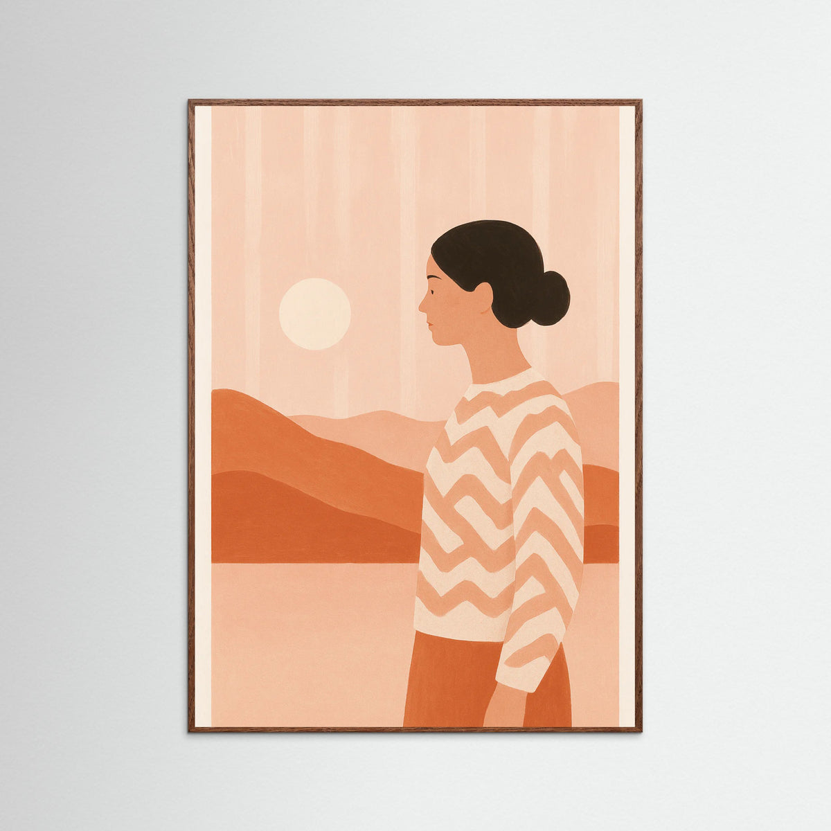 Oak Dark Cotton Cocoon