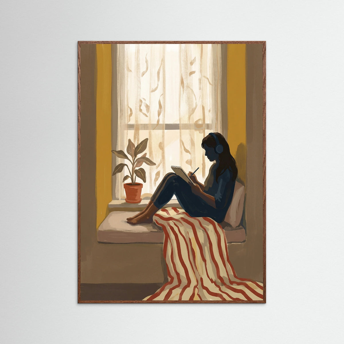 Oak Dark Cozy Coffee Read