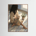Oak Dark Cozy Morning Read
