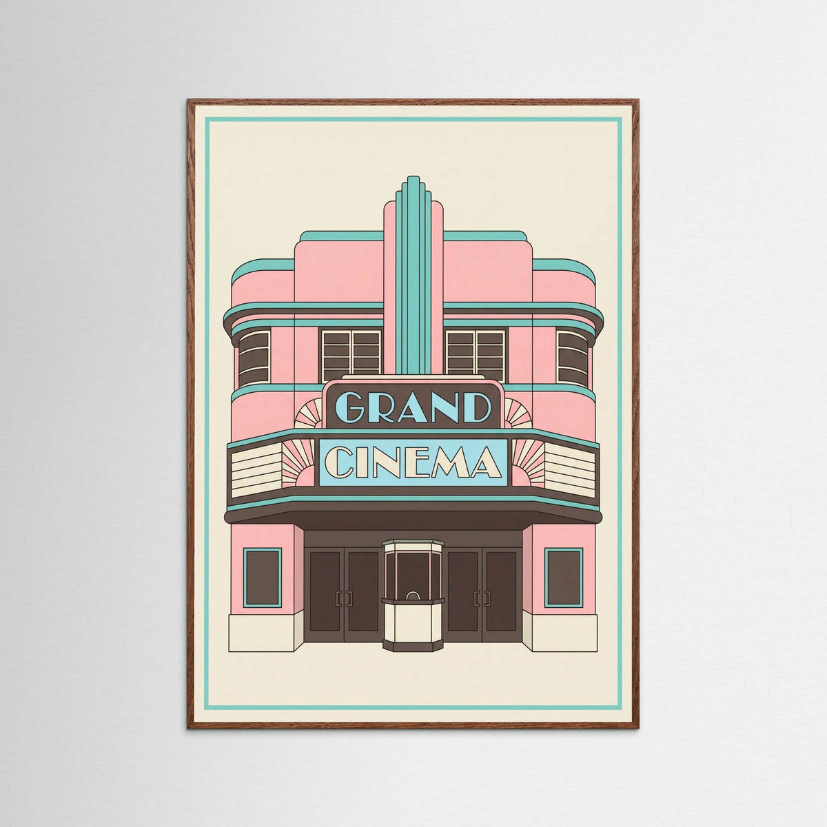 Oak Dark Crescent Facade