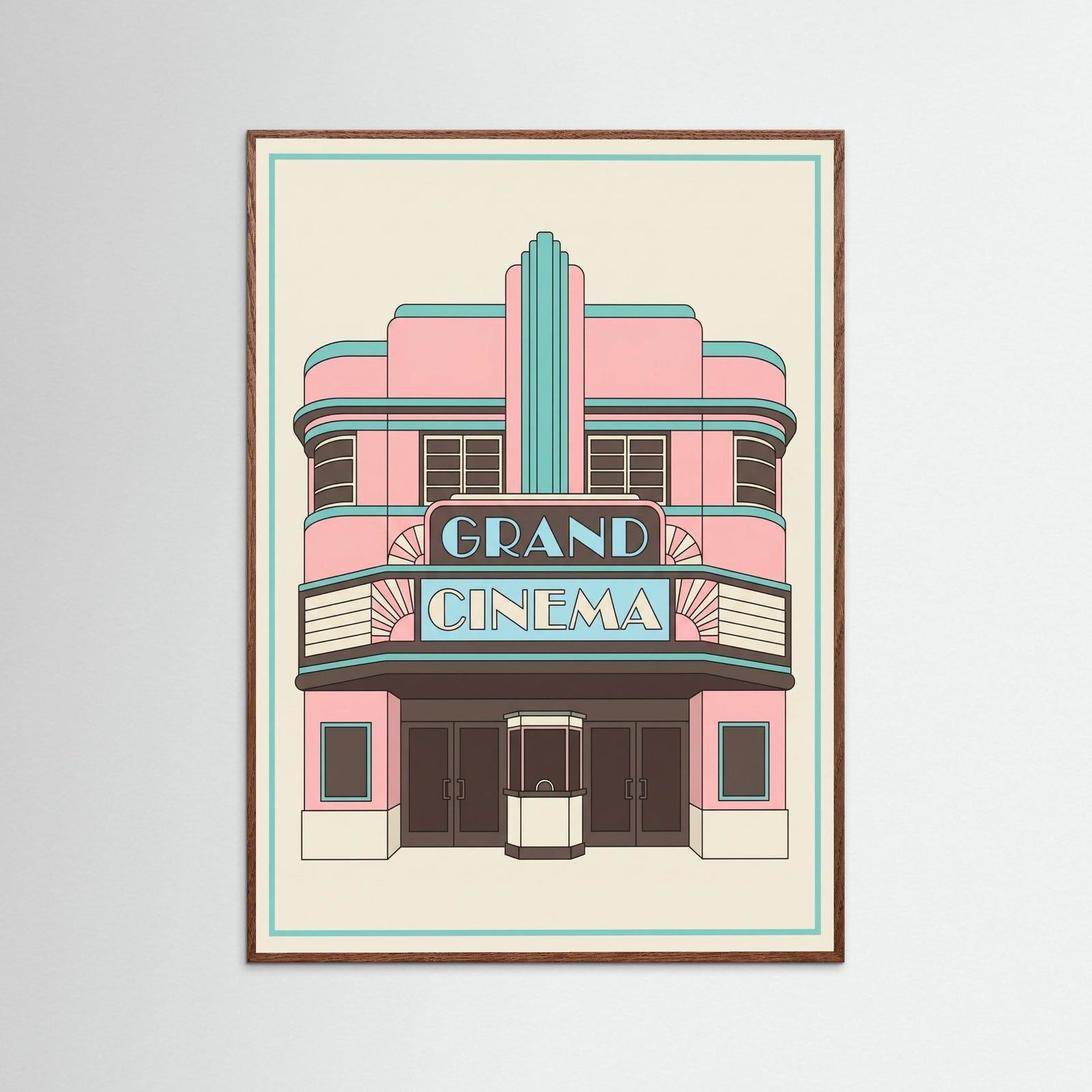 Oak Dark Crescent Facade