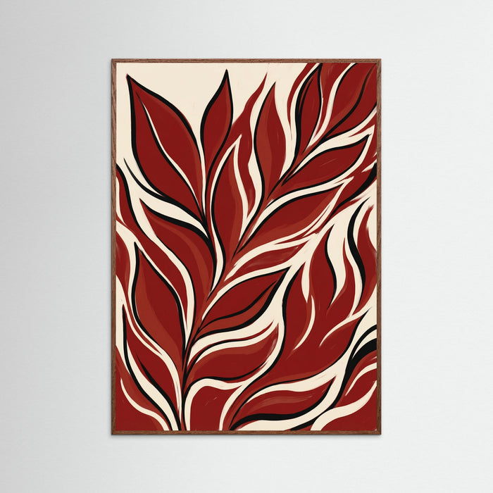 Oak Dark Crimson Bloom