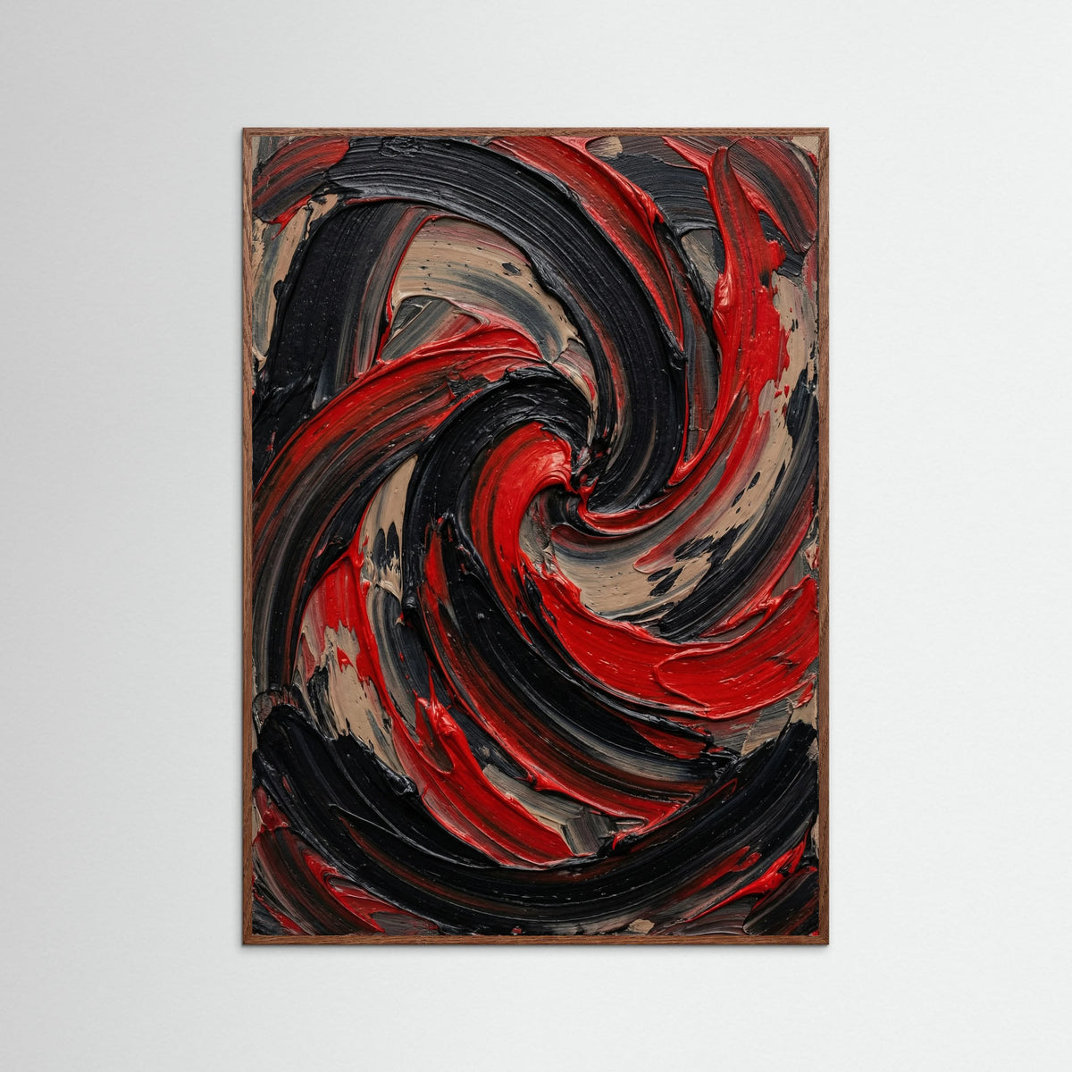 Oak Dark Crimson Fury