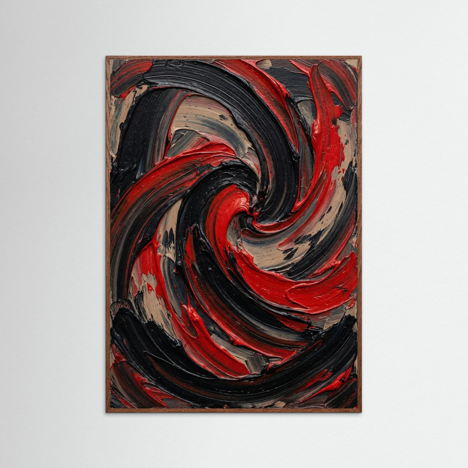 Oak Dark Crimson Fury