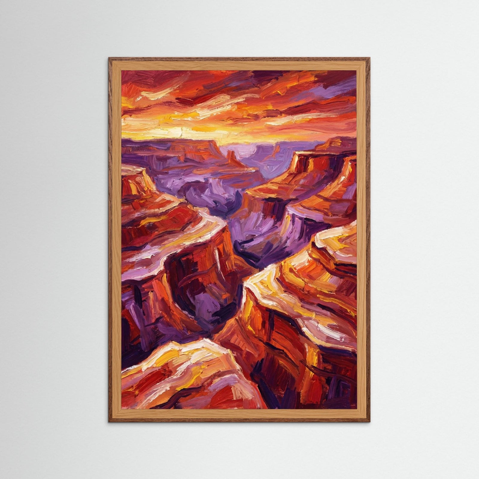 Oak Dark Crimson Peaks Red