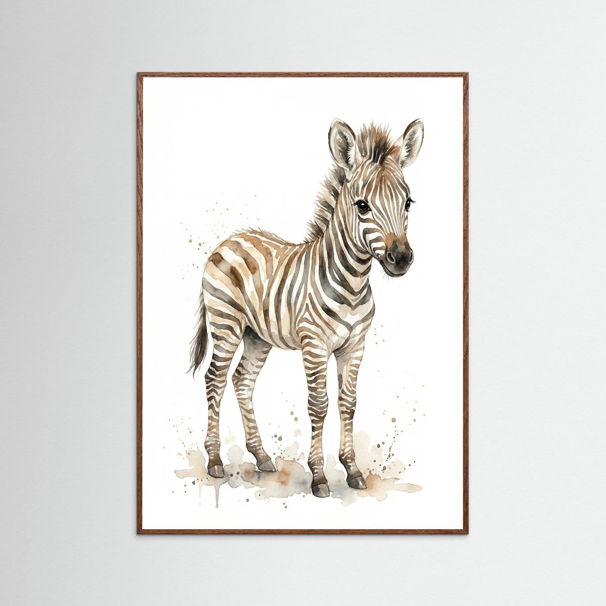 Oak Dark Curious Giraffe Calf