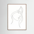 Oak Dark Curved Silhouette