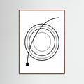 Oak Dark Curved Trajectory