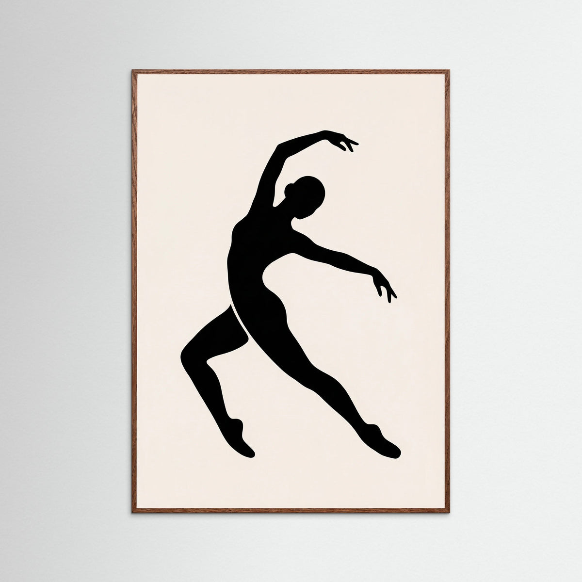 Oak Dark Cut out Figure