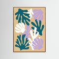 Oak Dark Cutout Botanicals