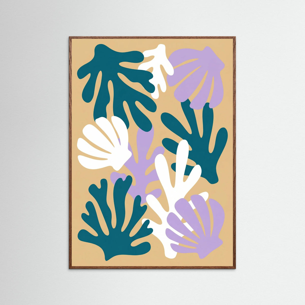 Oak Dark Cutout Botanicals