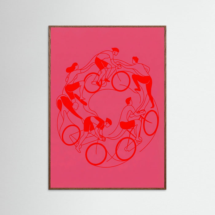 Oak Dark Cycling Circles