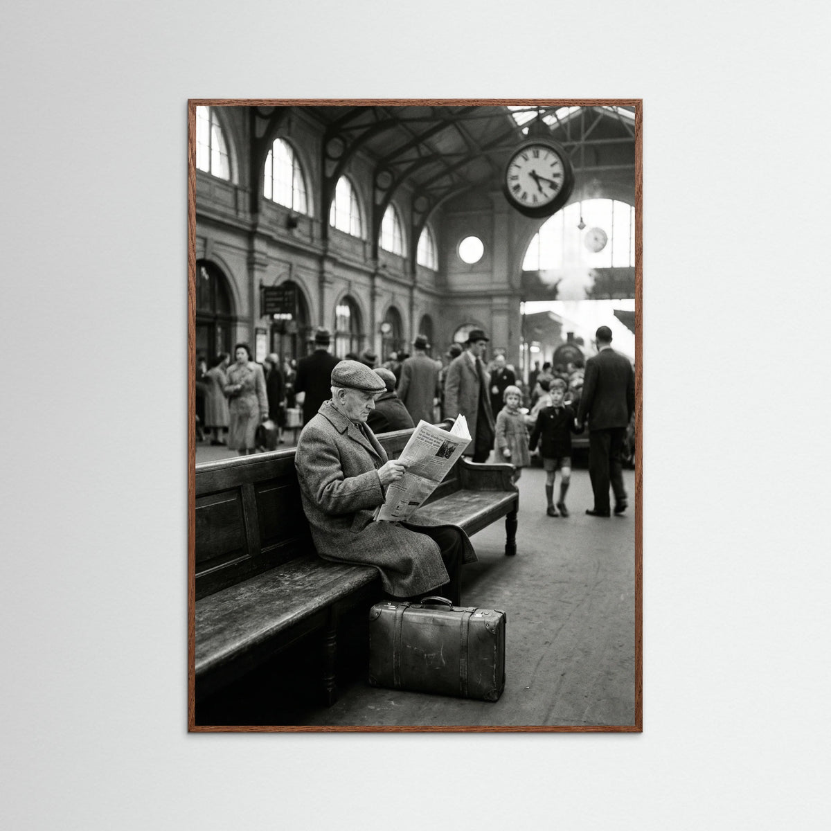 Oak Dark Dalmatian Daydream