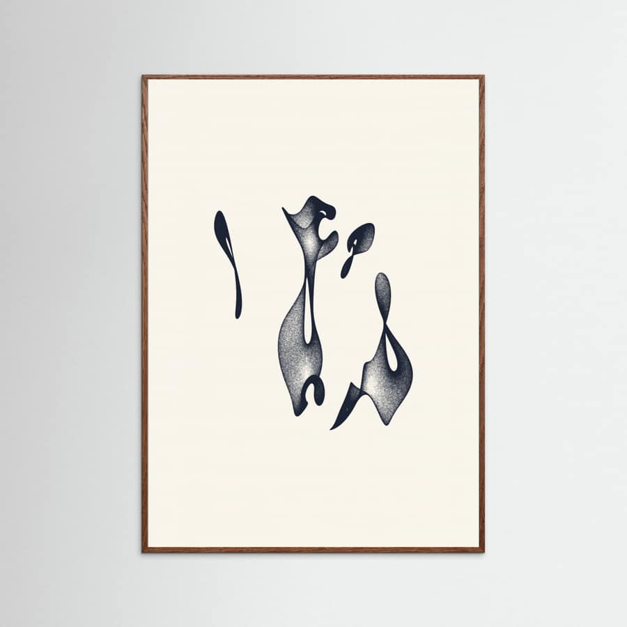 Dancing Torus Poster – plakat og kunsttryk