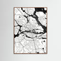 Oak Dark Danish Cityscape