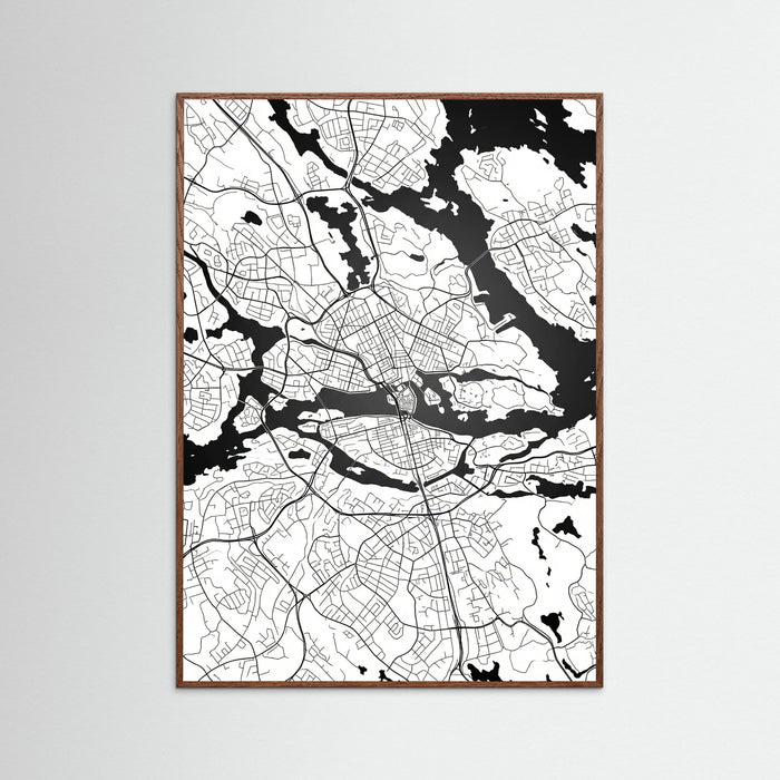 Oak Dark Danish Cityscape