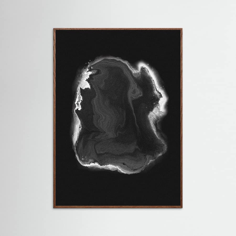 Data Points III Poster – poster and art print