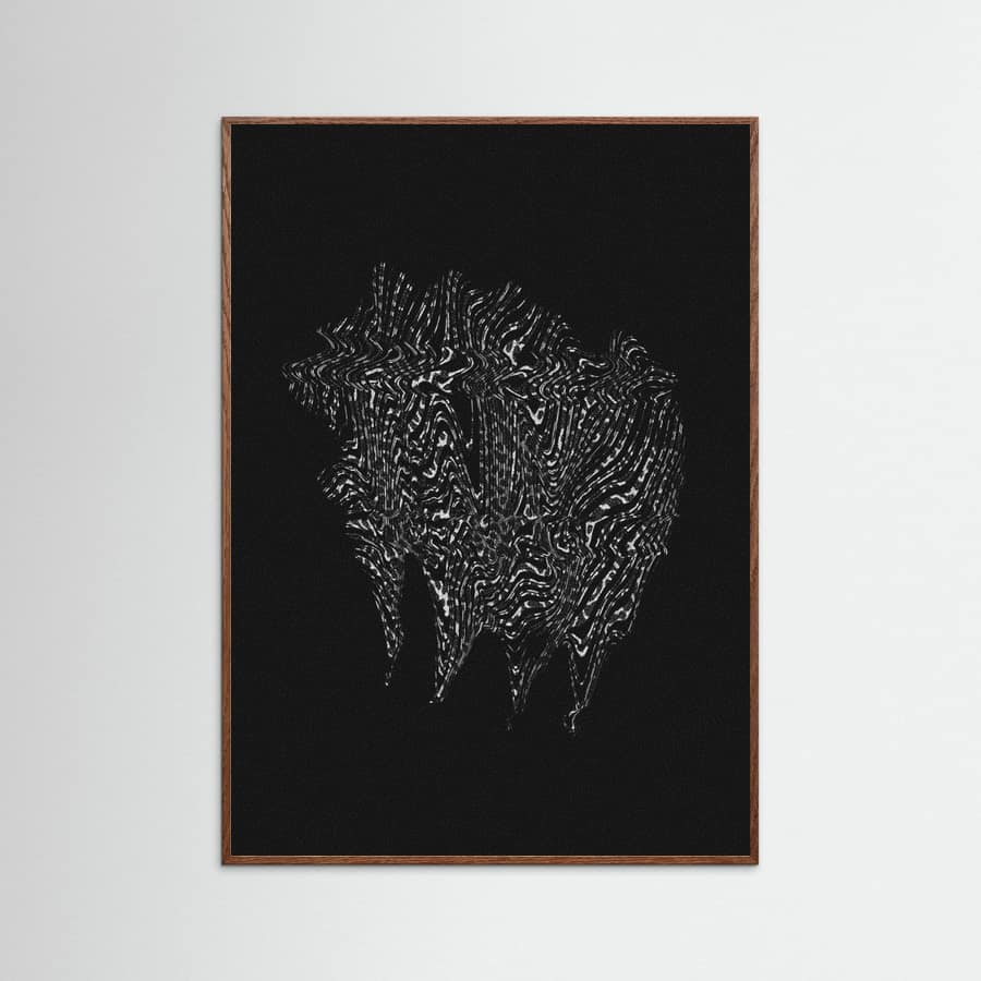Plakat Data Points X – plakat i druk artystyczny