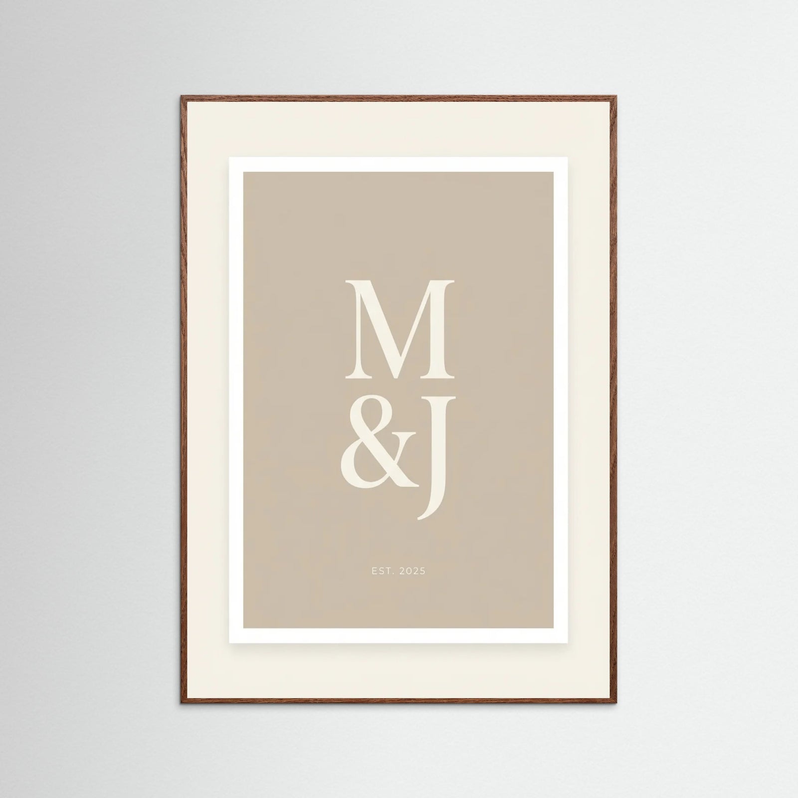 Oak Dark Date Elegance