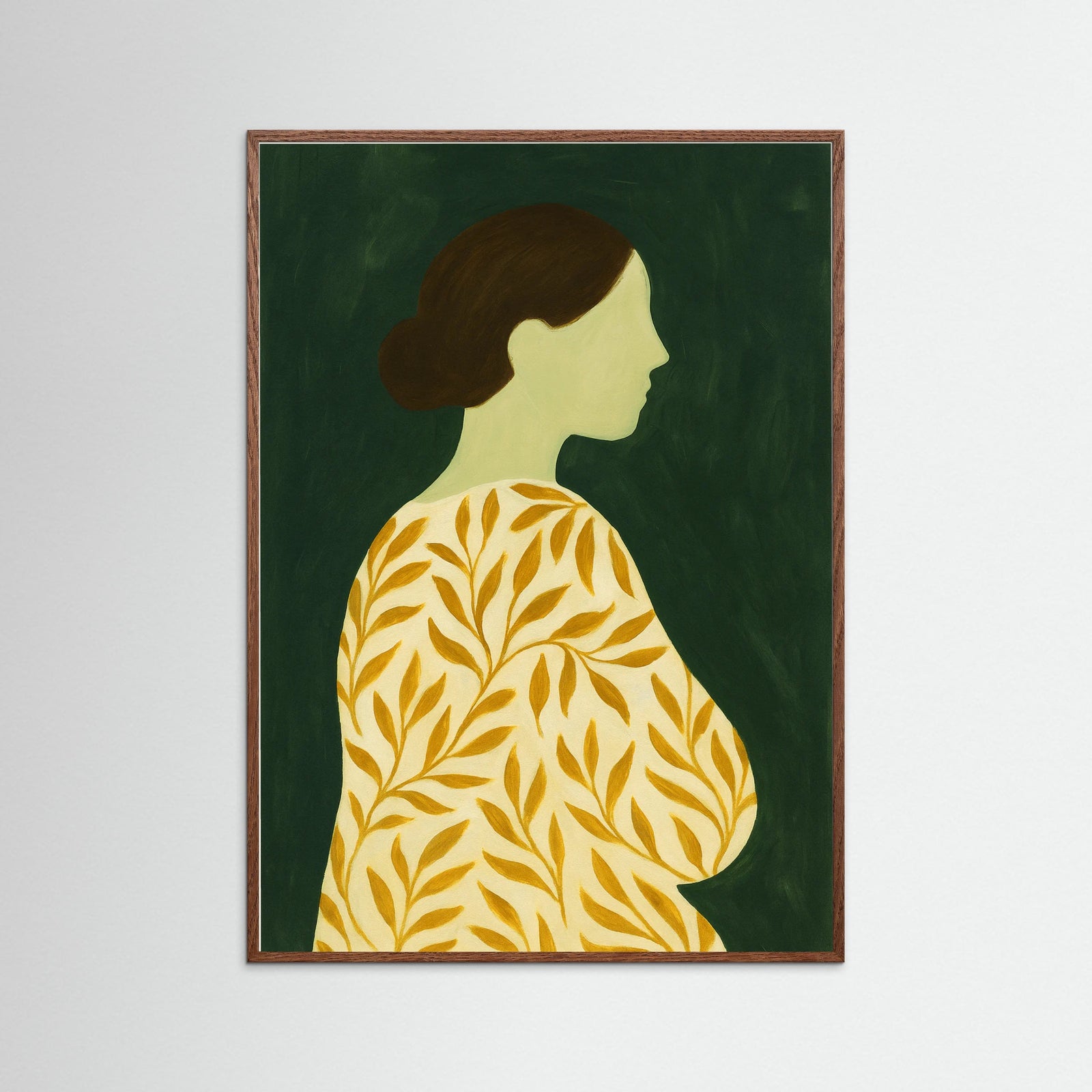 Oak Dark Day in Green