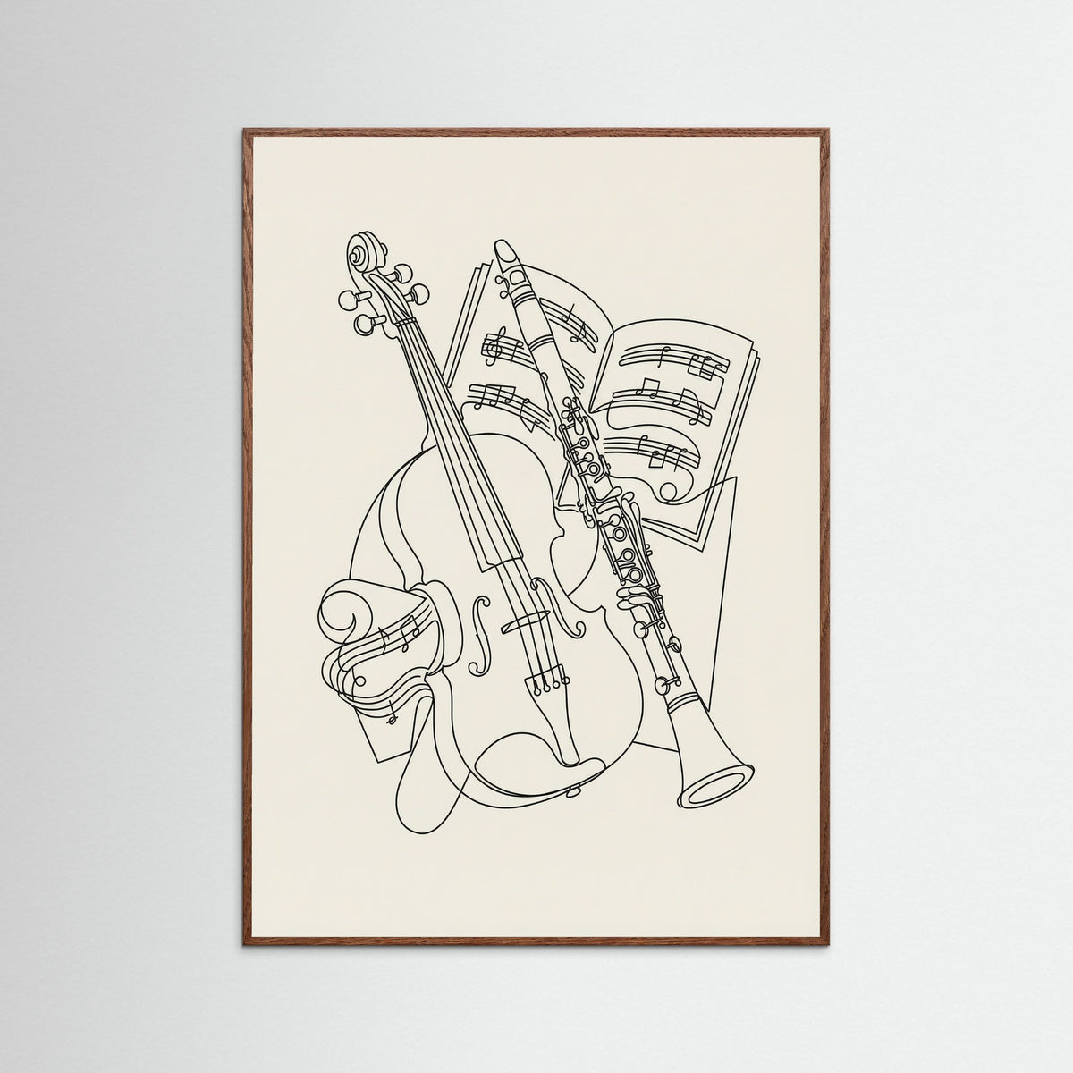 Oak Dark Deconstructed Gaze