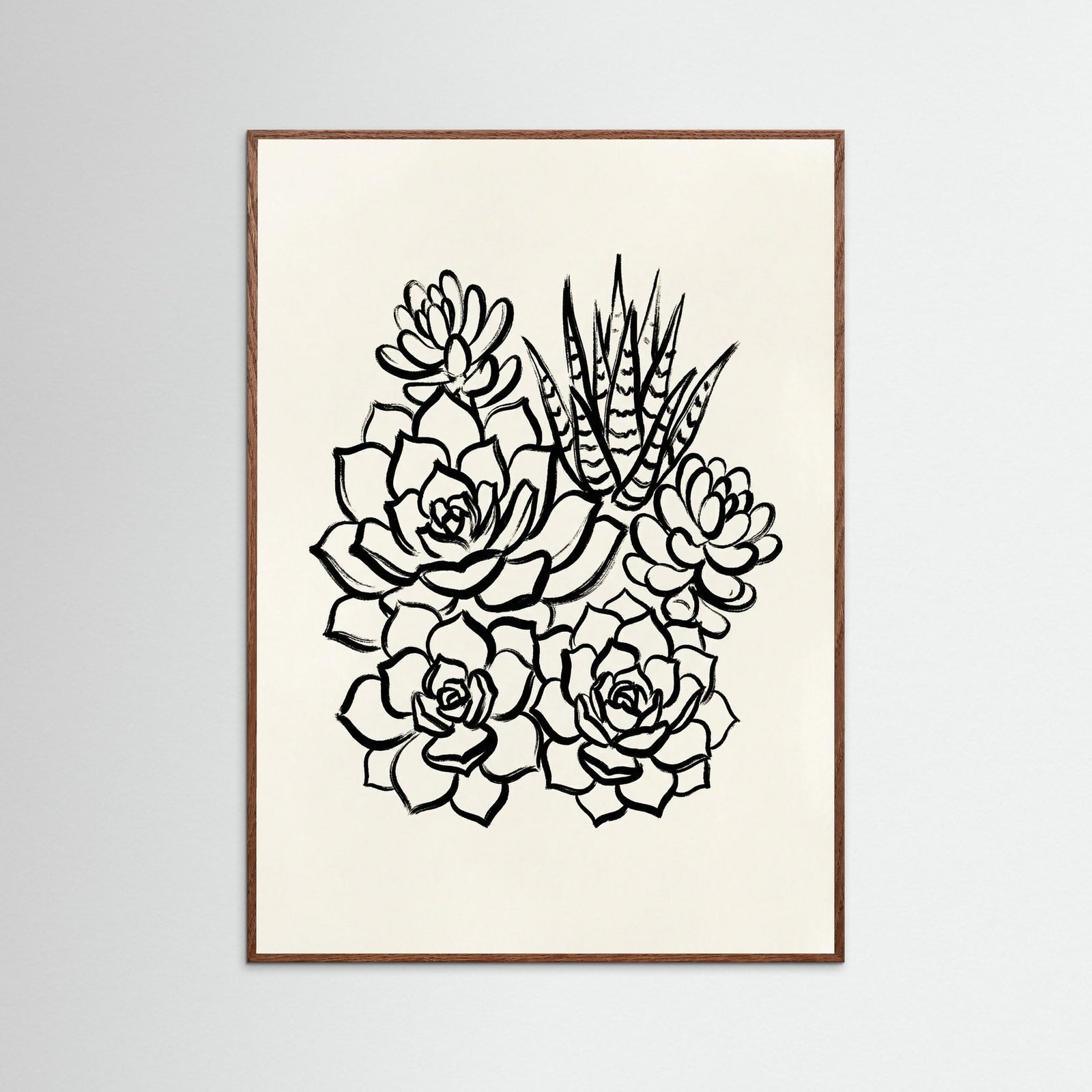 Oak Dark Desert Bloom