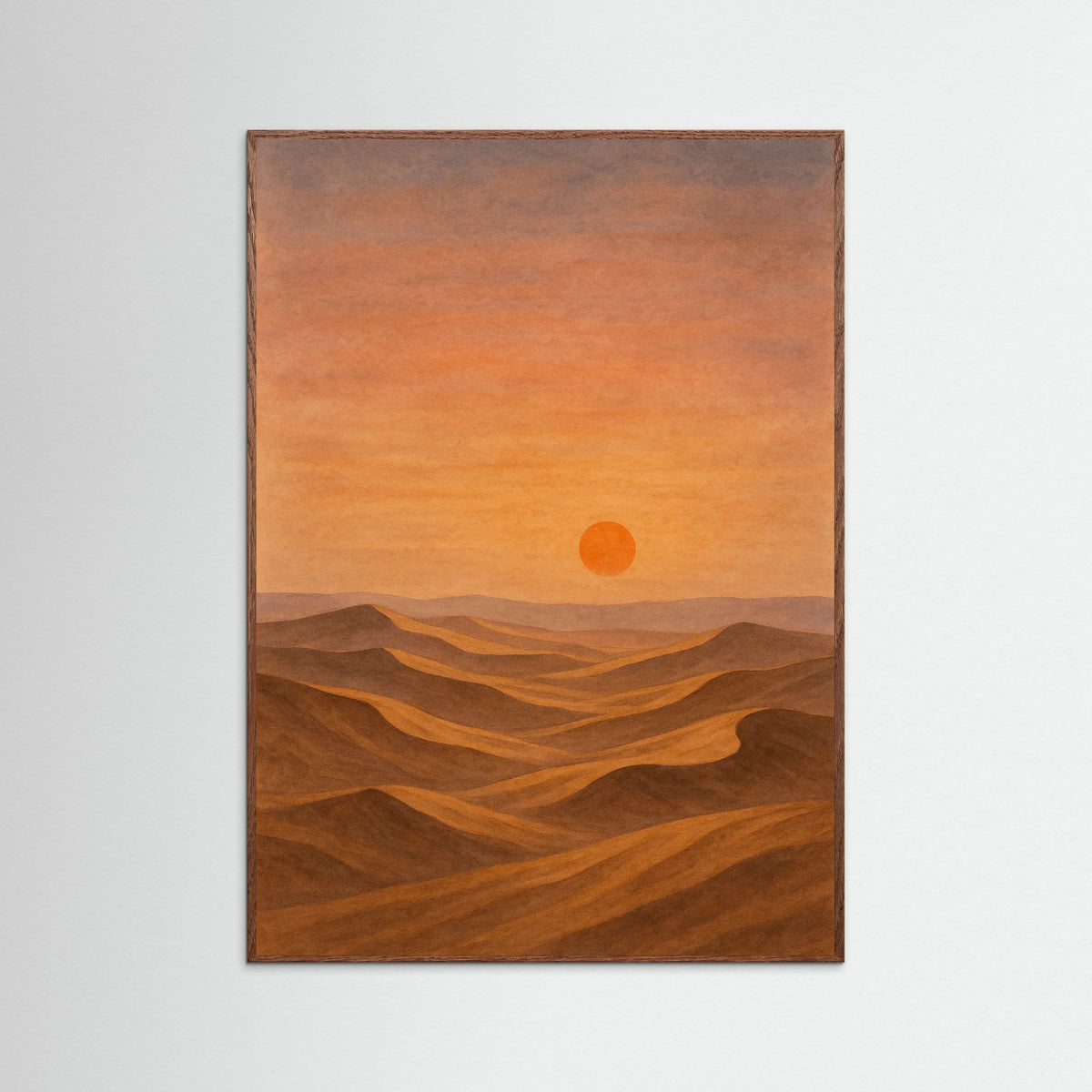 Oak Dark Desert Silence