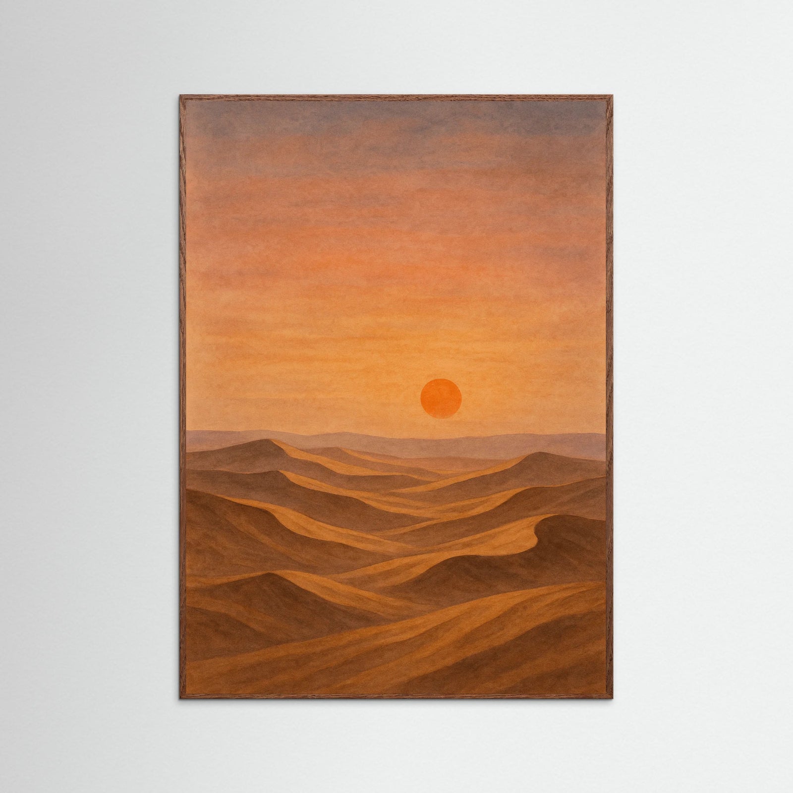 Oak Dark Desert Silence