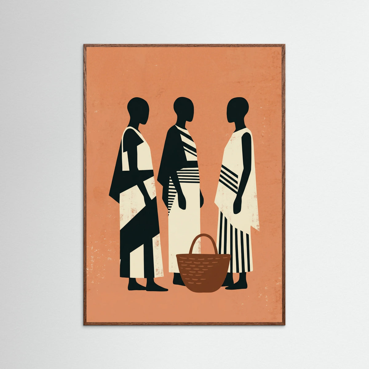 Oak Dark Desert Woman